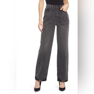 Good American Good 90's Baggy Straight Leg Jeans